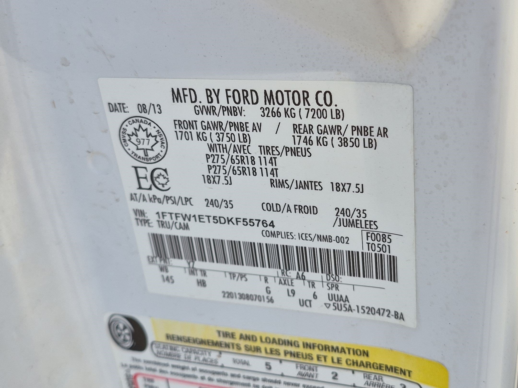 Used 2013 White Ford XL image 36