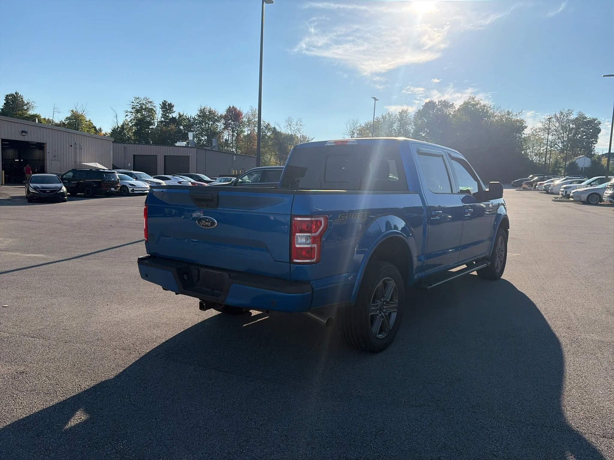 Used 2020 Velocity Blue Metallic Ford XLT image 3