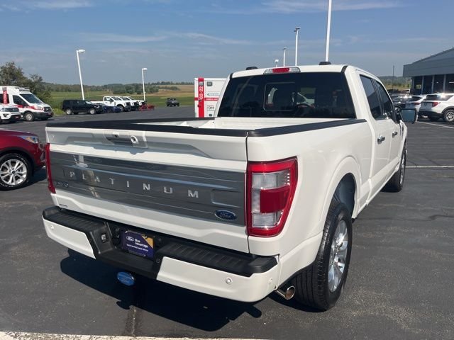Certified Used 2023 White Metallic Ford Platinum image 5