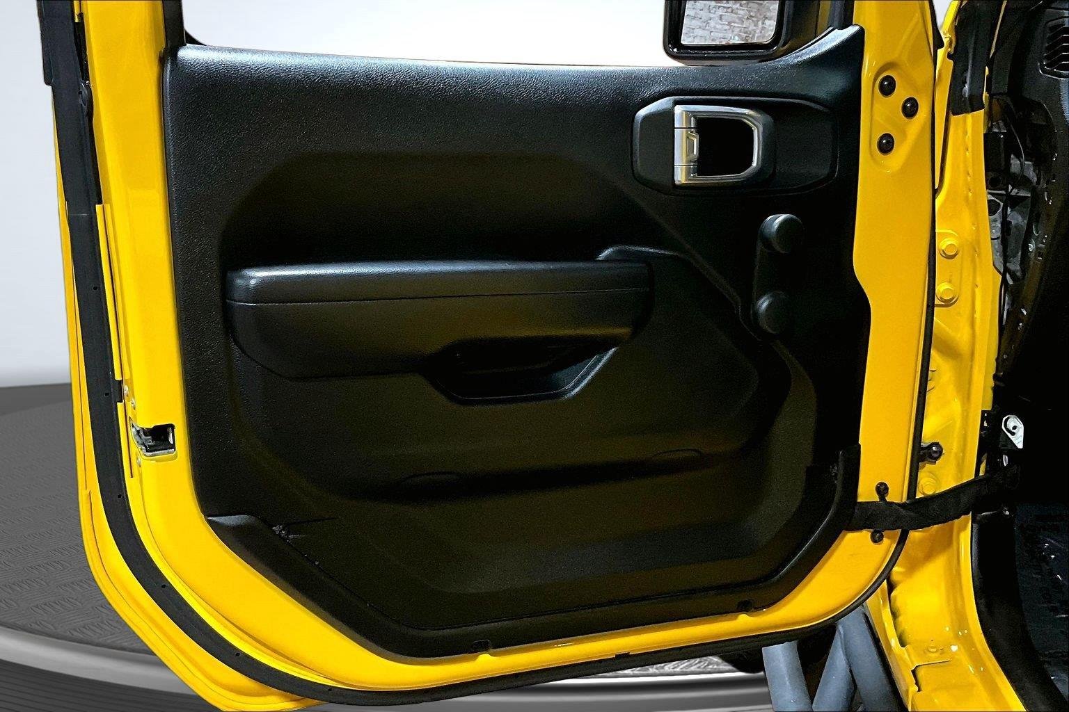 Used 2021 Hellayella Clearcoat Jeep Unlimited Willys Sport image 23