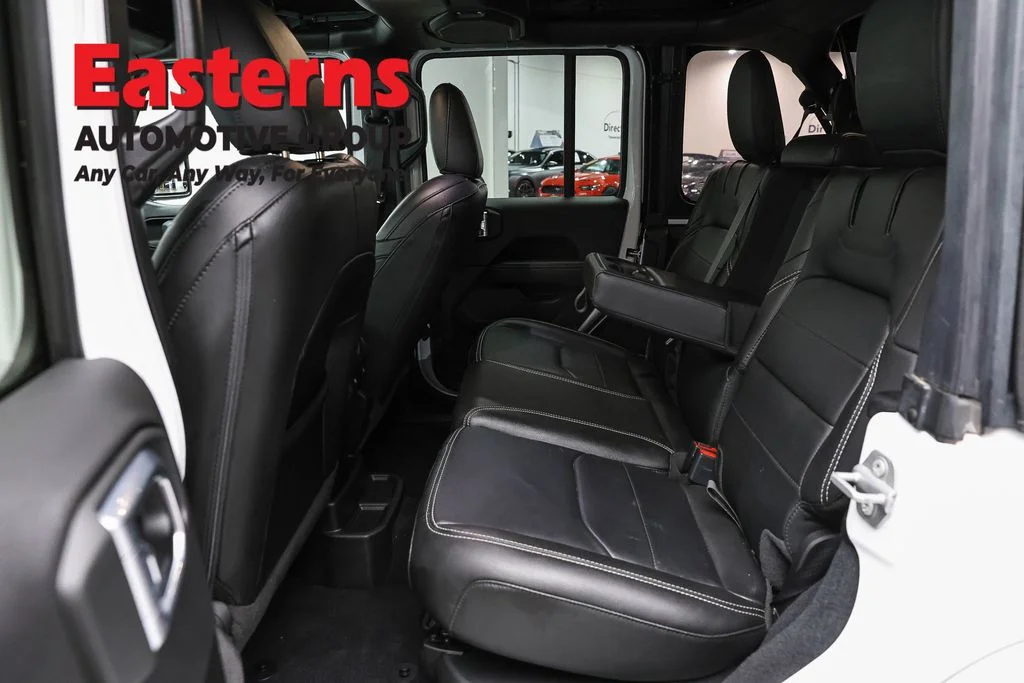 Used 2022 White Jeep Unlimited Sahara 4xe image 22