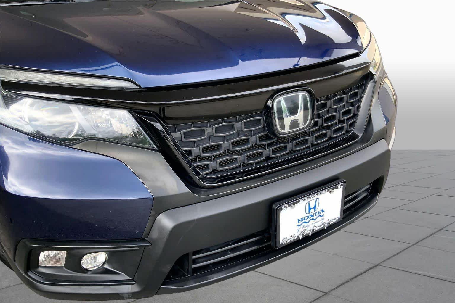 Used 2021 Obsidian Blue Pearl Honda EX-L image 32