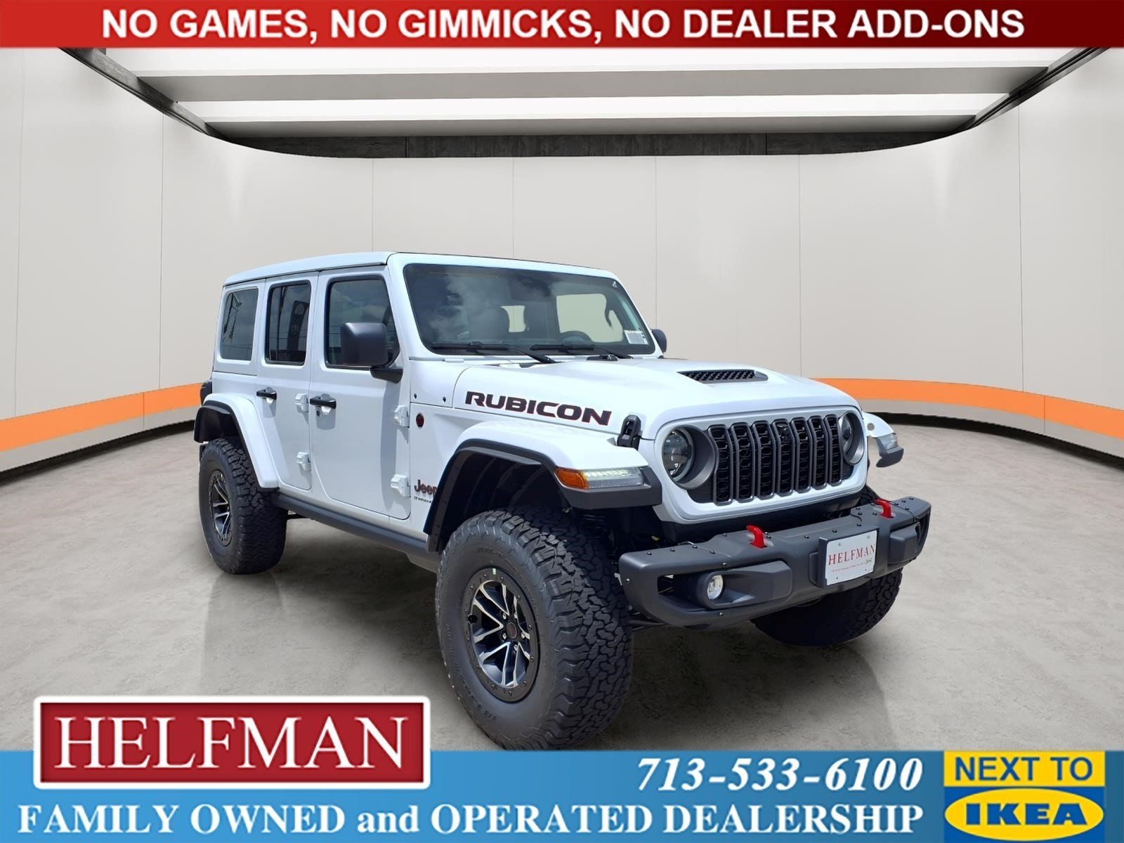 New 2026 Jeep Wrangler Rubicon X 4-door in Houston #TW258808