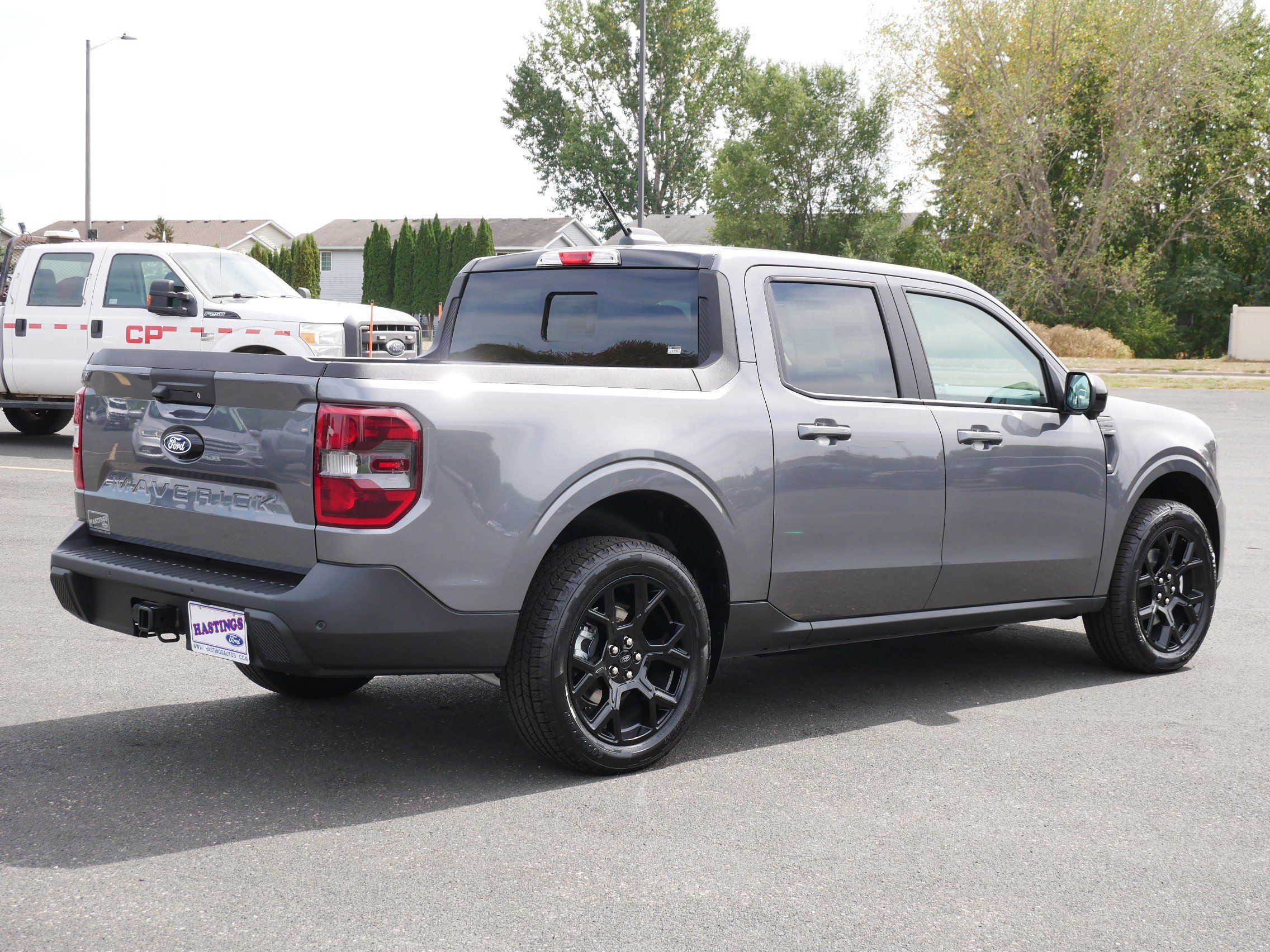 New 2026 Carbonized Gray Metallic Ford Lariat® image 3