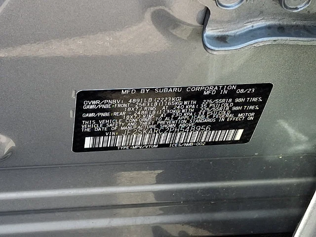 Used 2023 Silver Subaru Touring image 31