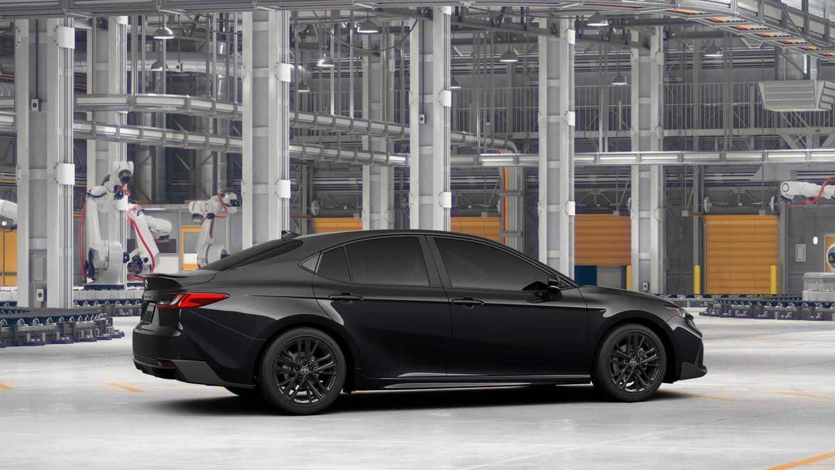 New 2026 Midnight Black Metallic Toyota SE image 11
