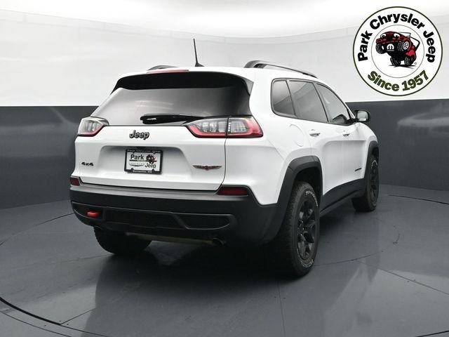 Used 2021 Jeep Cherokee Trailhawk with VIN 1C4PJMBX9MD133397 for sale in Burnsville, Minnesota