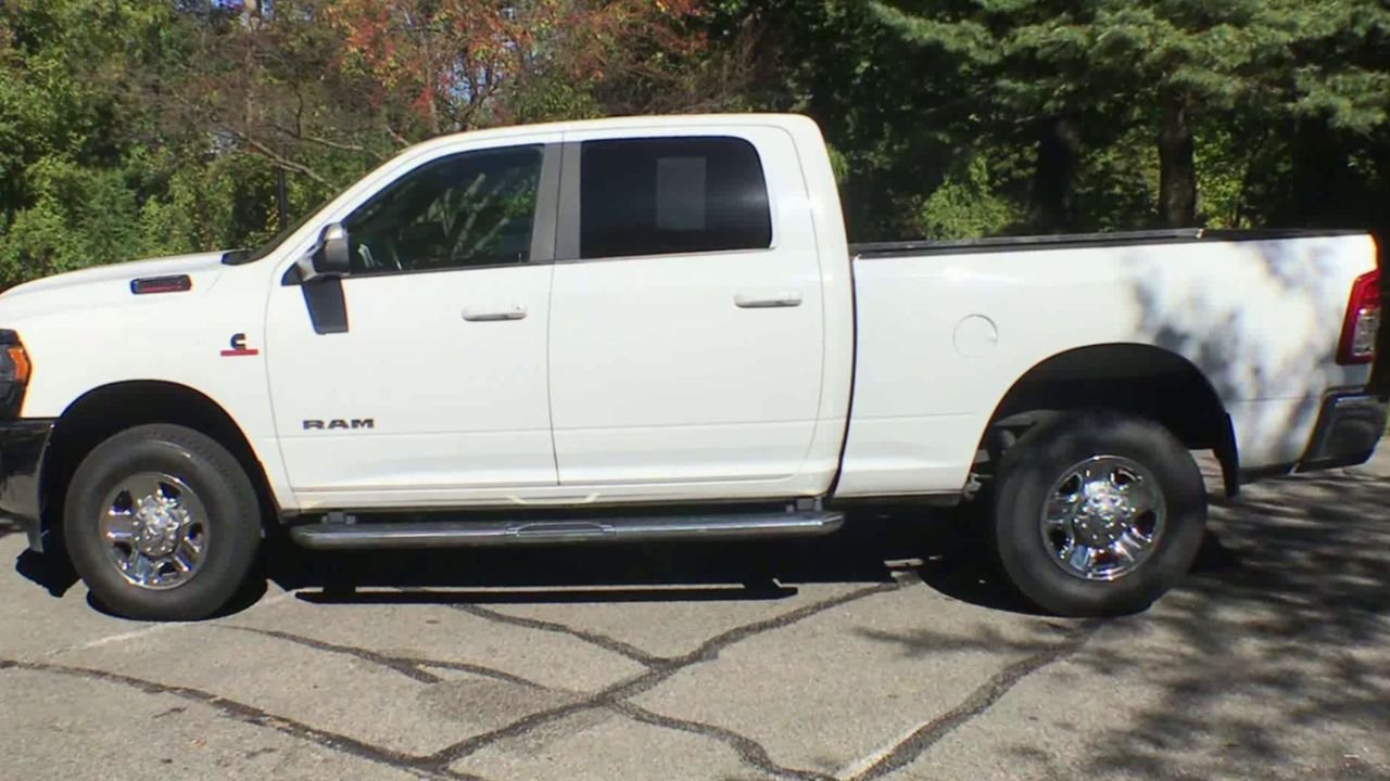 Used 2021 Bright White Clearcoat Ram Big Horn image 5