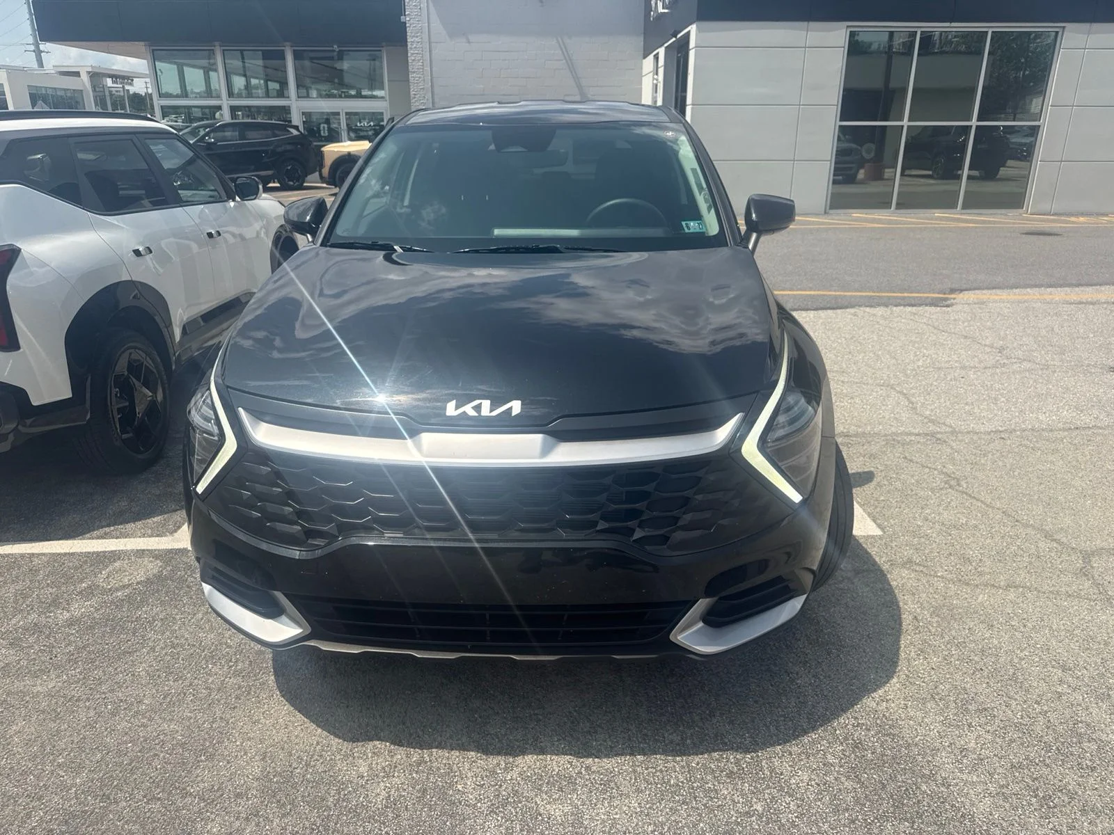 Certified Used 2024 Black Kia LX image 2