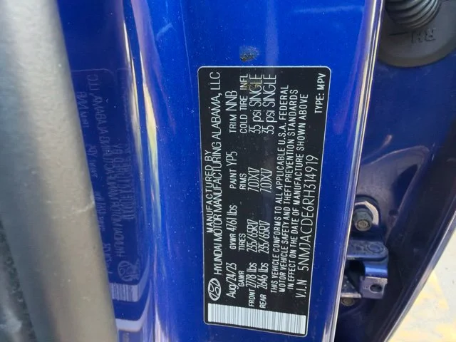 Used 2024 Blue Hyundai SE image 17