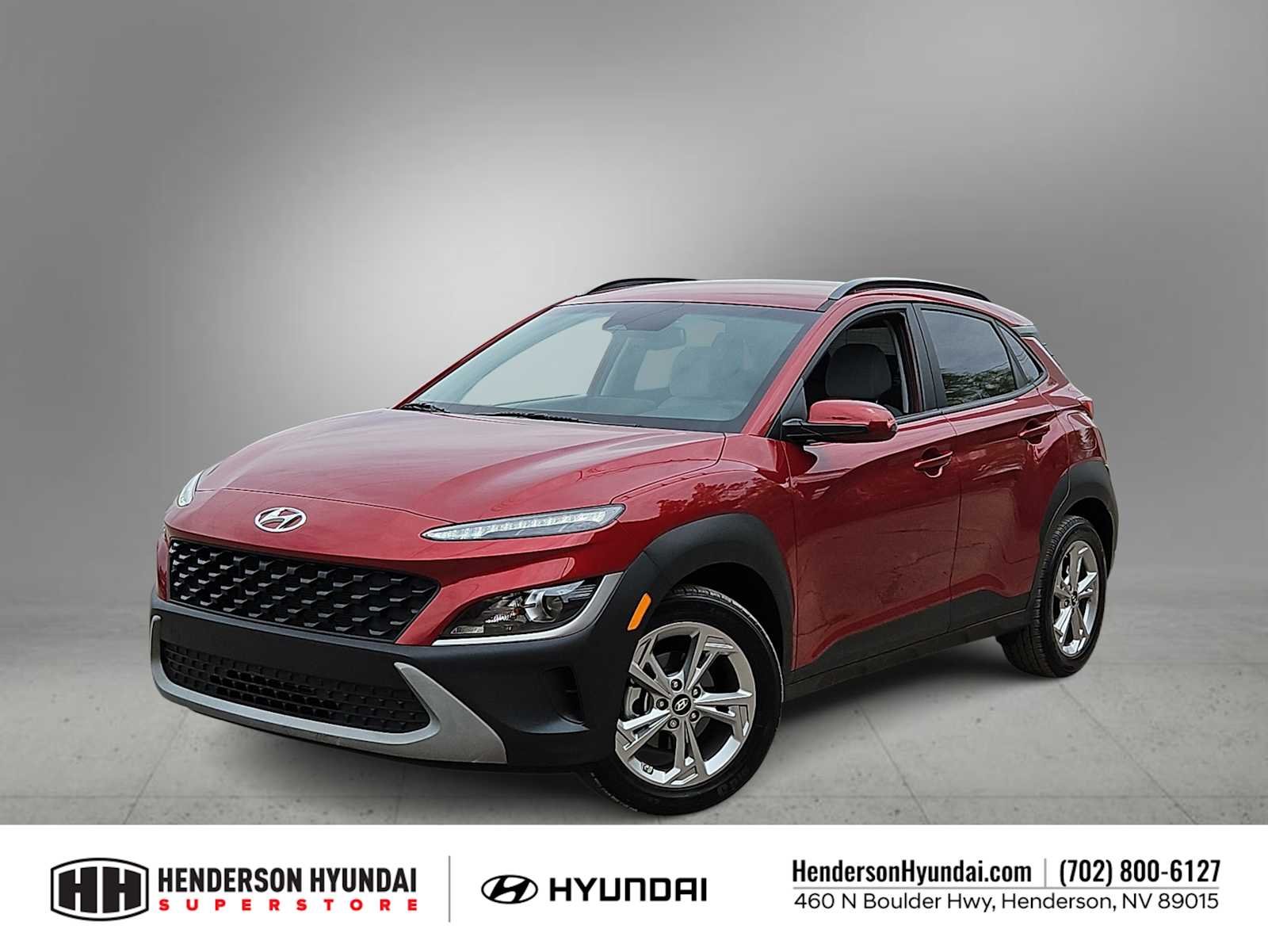 Certified Used 2023 Ultimate Red Hyundai SEL image 1