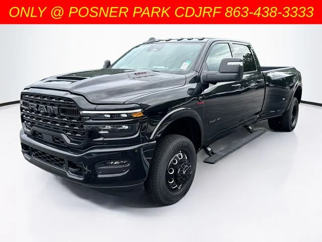 New 2026 Diamond Black Crystal Pearl-Coat Exterior Paint RAM Limited image 1
