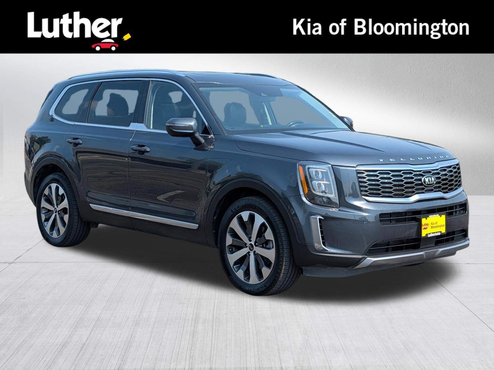 Used 2021 Gravity Grey Kia EX image 1