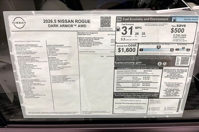 New 2026 Deep Ocean Blue Pearl Nissan Dark Armor image 42