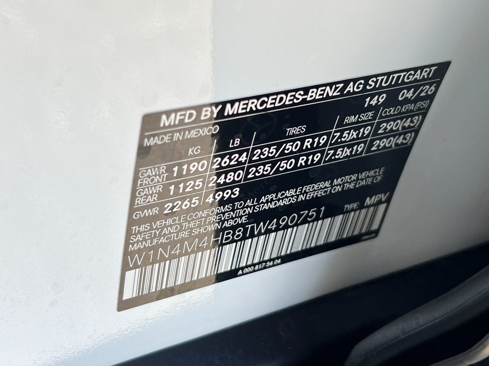 New 2026 Polar White Mercedes-Benz 250 image 33