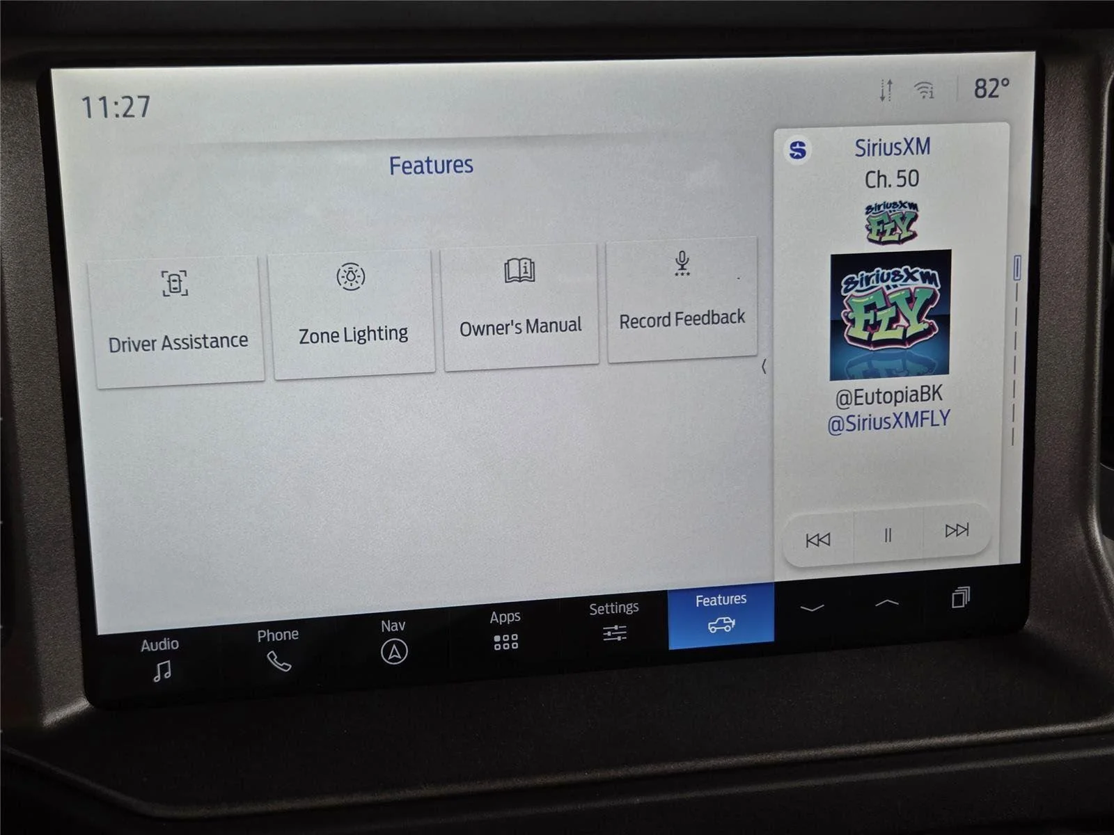 Used 2025 Shadow Black Ford Badlands image 13