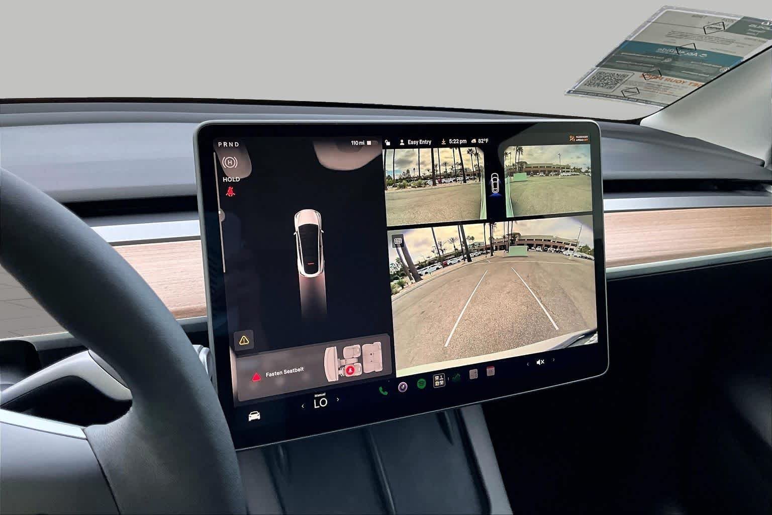 Used 2024 Pearl White Multi-Coat Tesla Long Range image 25