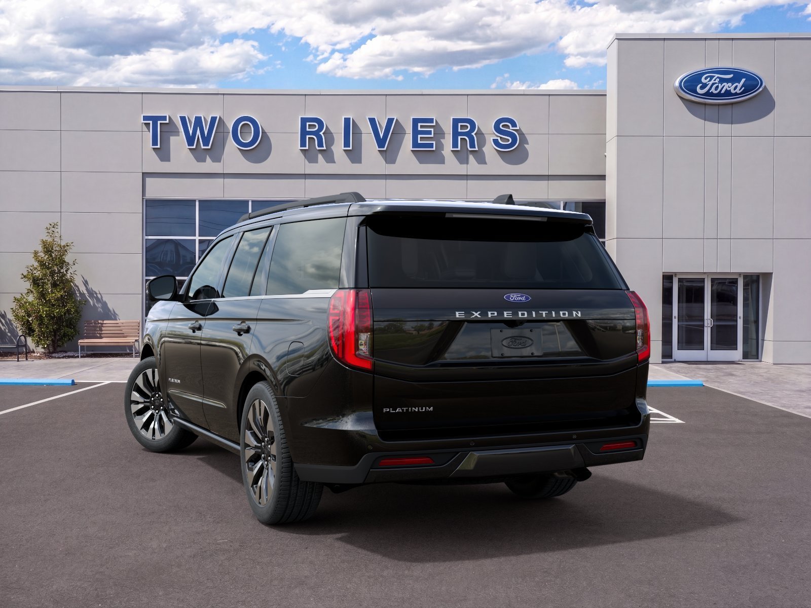 New 2027 Agate Black Metallic Ford Platinum image 8