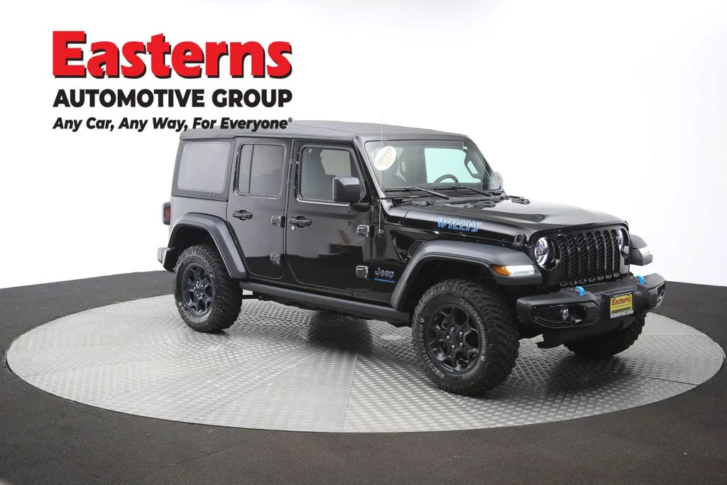 Used 2023 Black Jeep Willys 4xe image 51