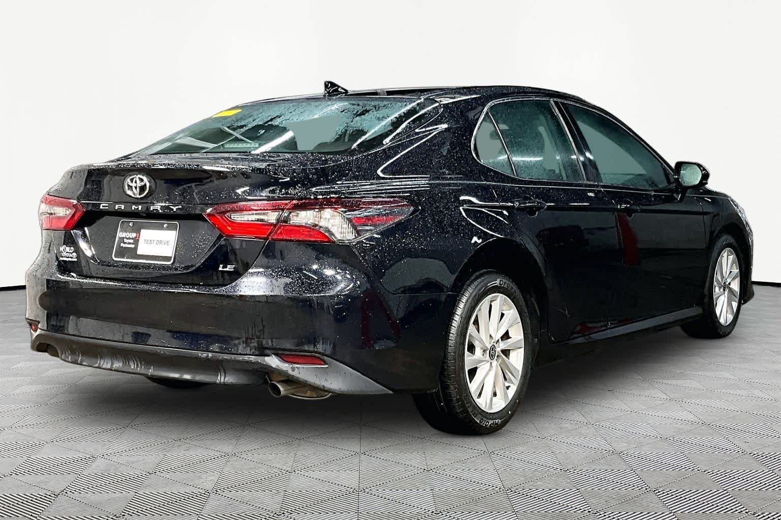 Used 2024 Midnight Black Metallic Toyota LE image 13