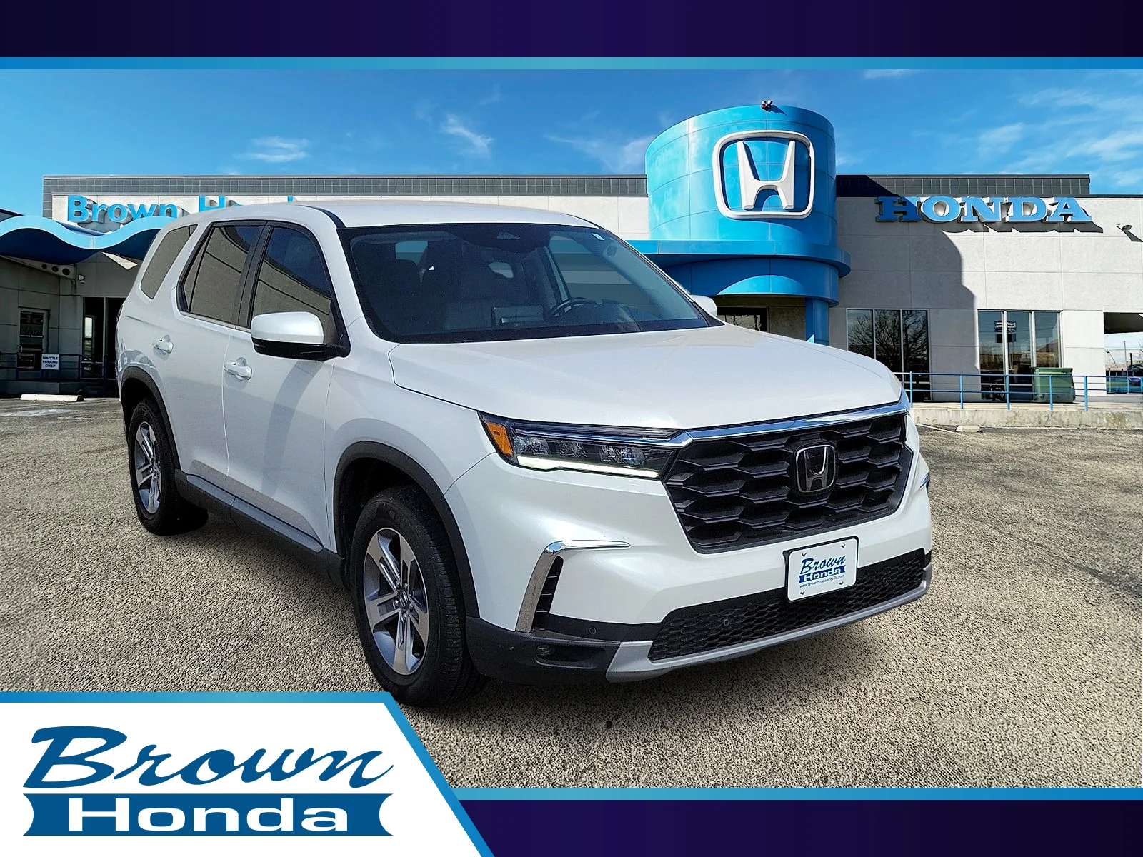 Certified Used 2025 Platinum White Pearl Honda EX-L image 1