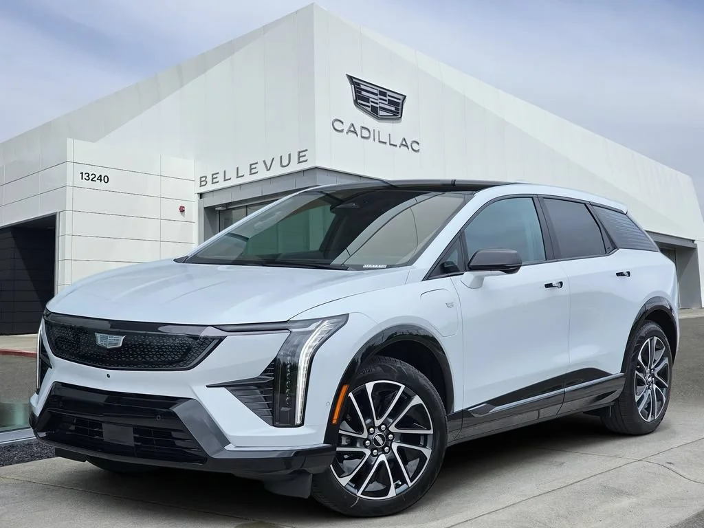 New 2026 Vibrant White Tricoat Cadillac Sport image 1
