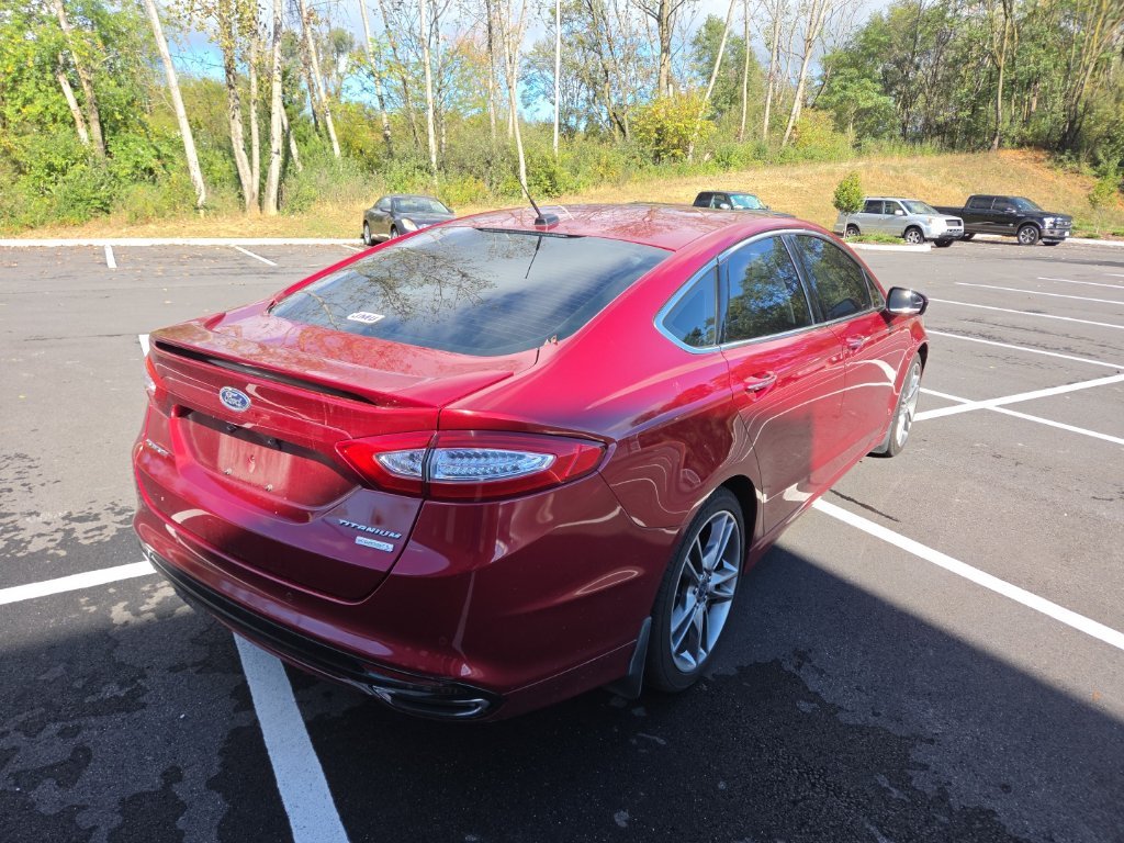 Used 2015 Red Ford Titanium image 5