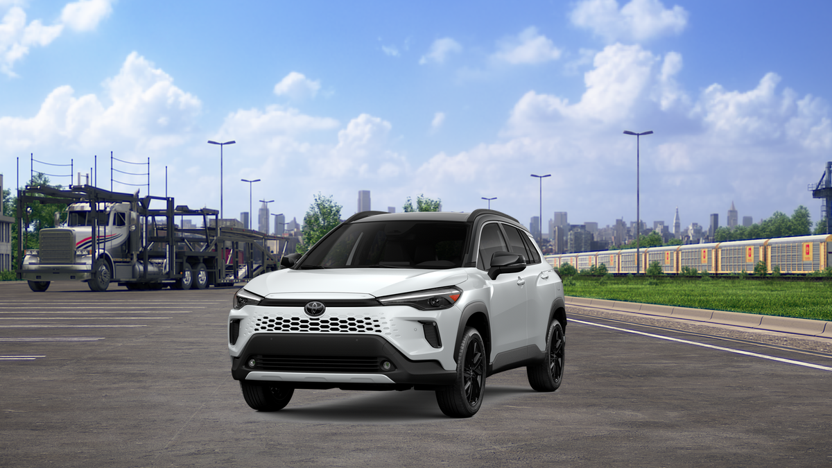 New 2026 Wind Chill Pearl with Jet Black roof Toyota Hybrid XSE image 28