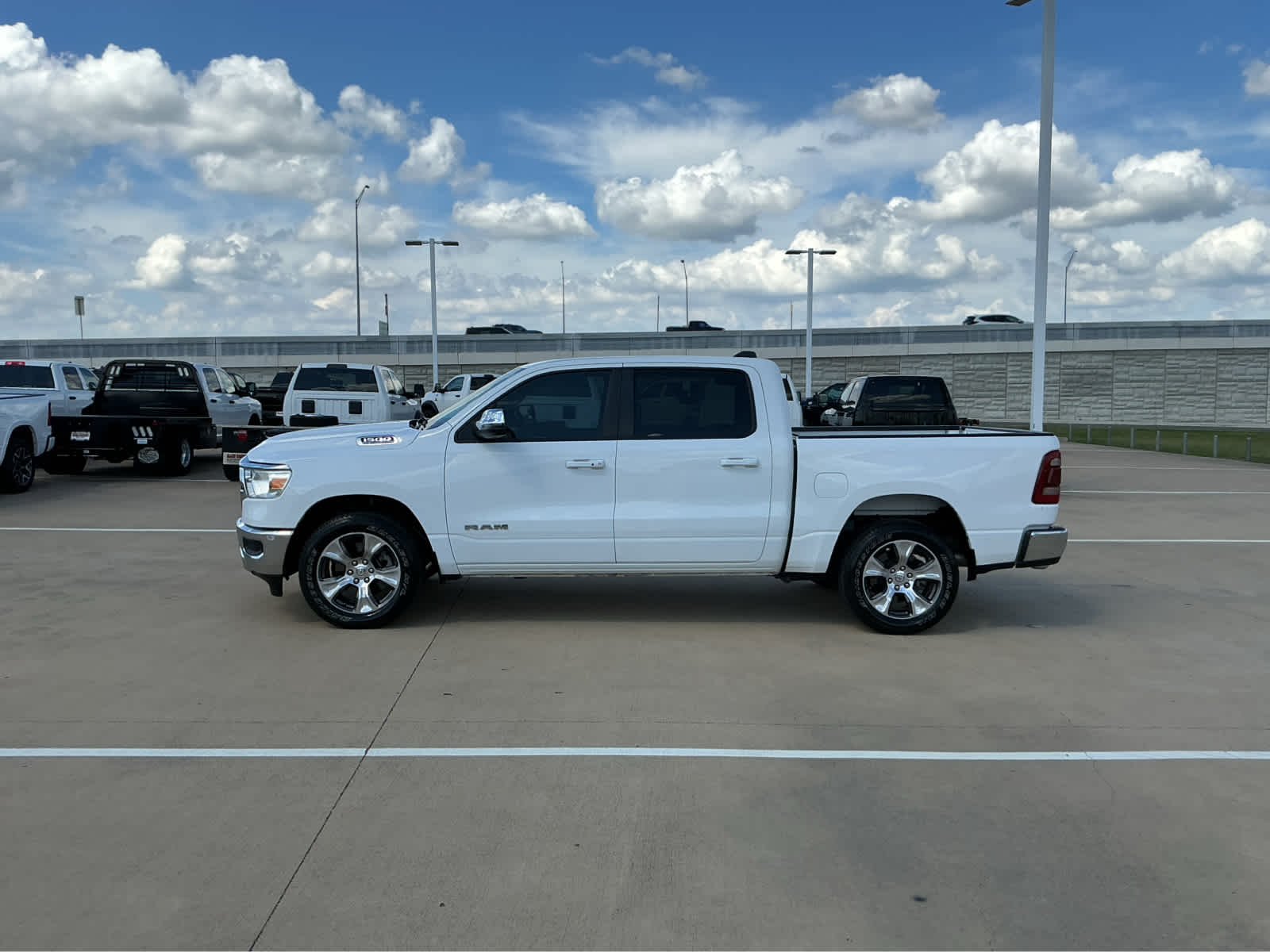 Used 2024 Bright White Clearcoat Ram Laramie image 12