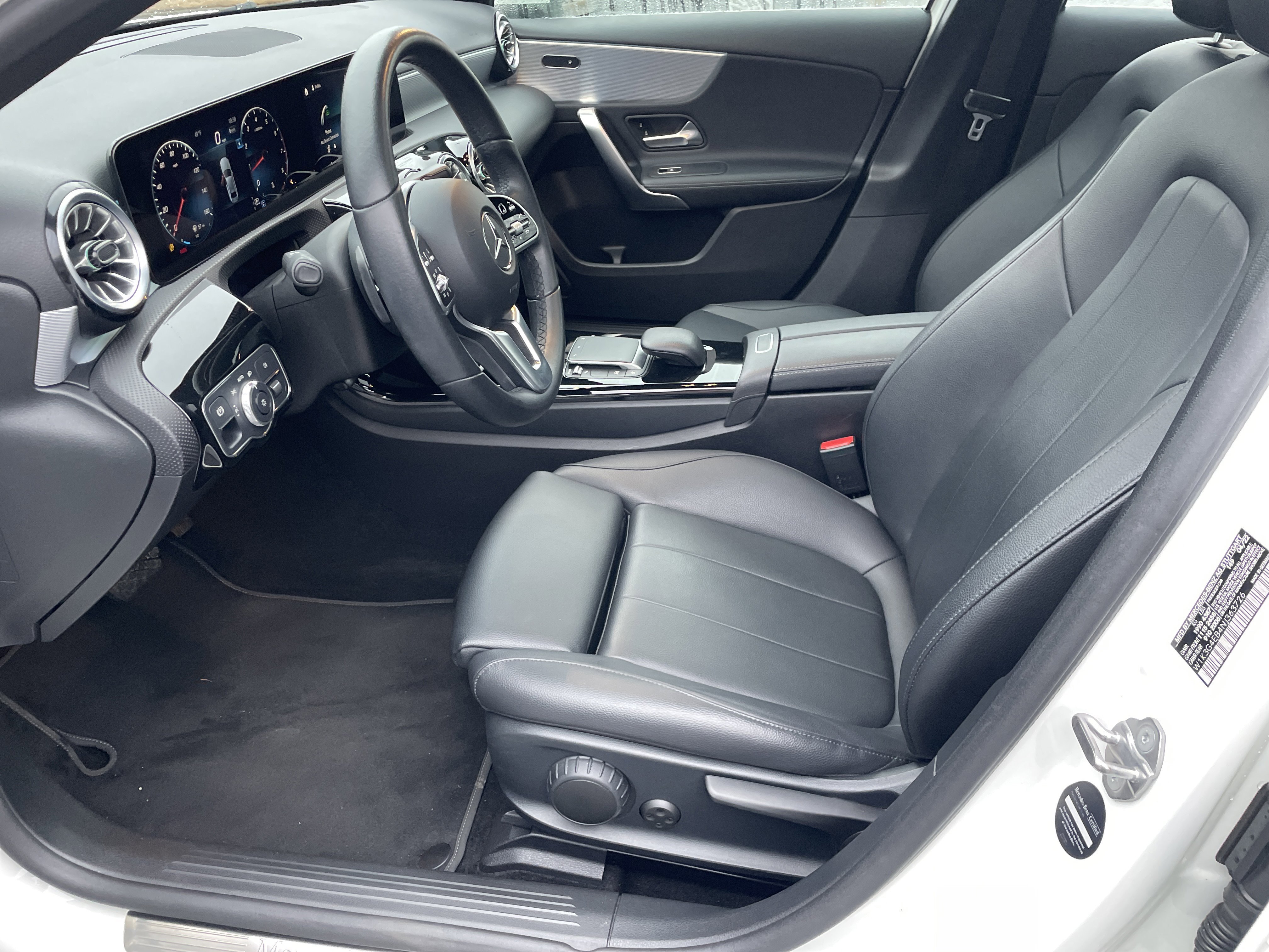 Certified Used 2022 Polar White Mercedes-Benz A 220 Sedan image 18