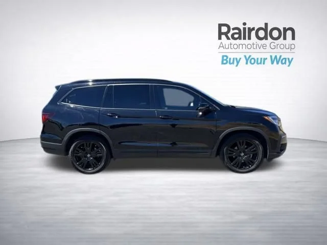 Used 2021 Crystal Black Pearl Honda Black Edition image 8