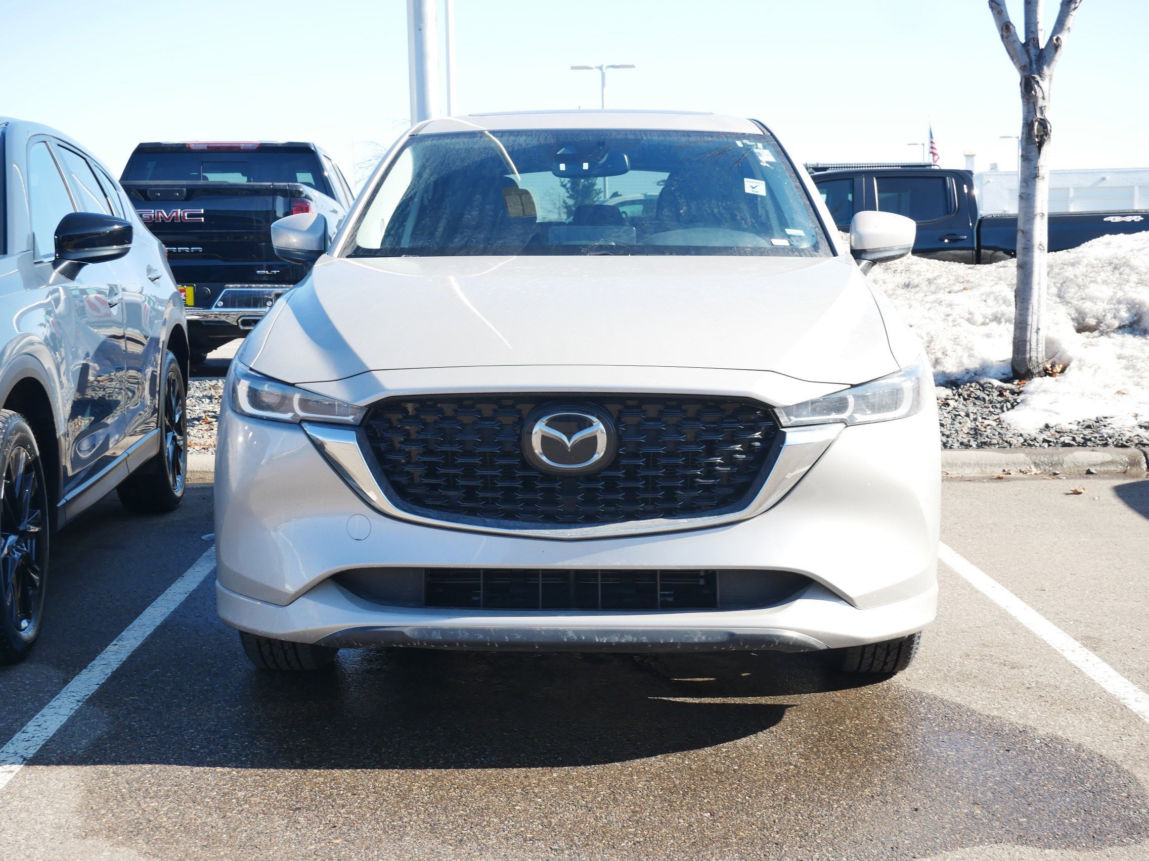 Used 2025 Mazda CX-5 S Preferred package with VIN JM3KFBCL7S0565350 for sale in Brooklyn Center, Minnesota