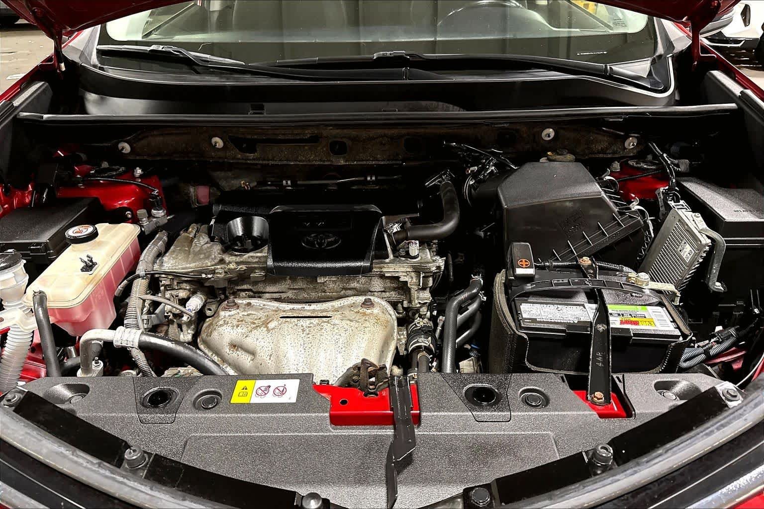 Used 2017 Barcelona Red Metallic Toyota XLE image 31