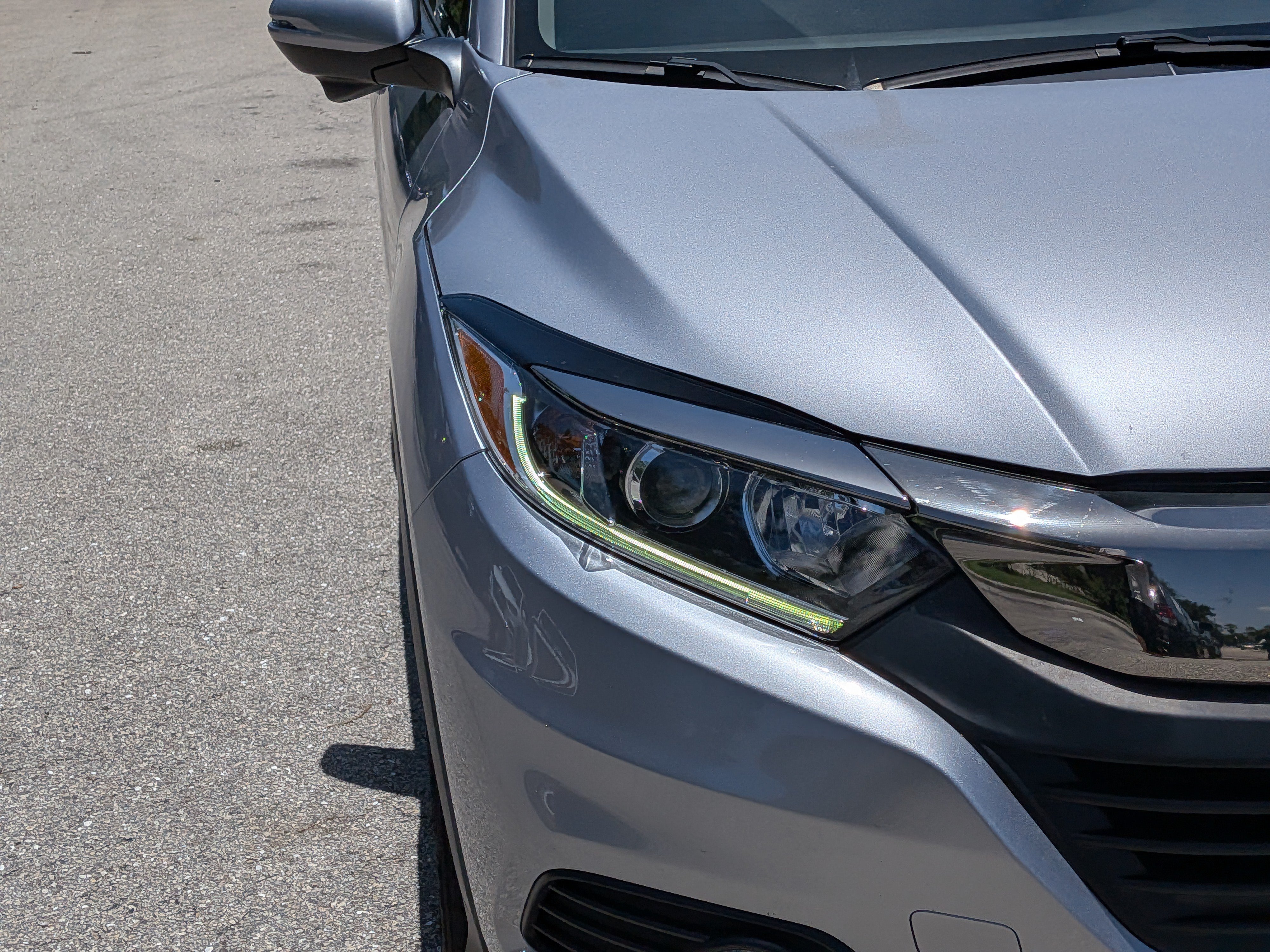 Used 2022 Lunar Silver Metallic Honda EX image 9