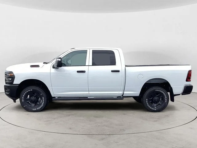 New 2026 Bright White Clearcoat Ram TRADESMAN CREW CAB 4X4 6