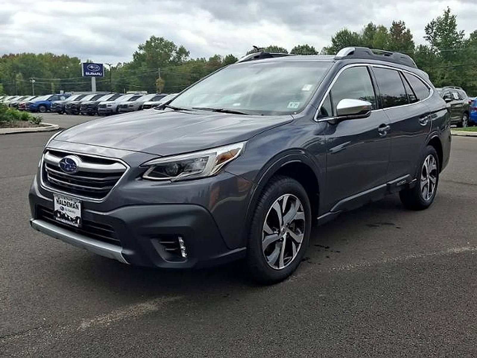 Used 2022 Magnetite Gray Metallic Subaru Touring XT image 3