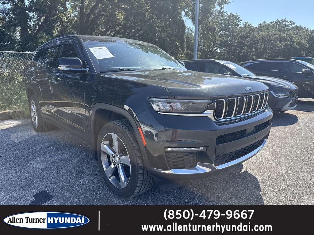 Used 2022 Rocky Mountain Pearlcoat Jeep Limited image 1