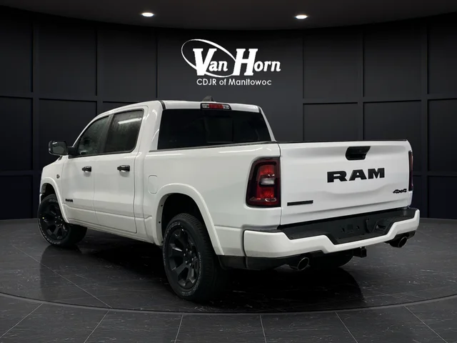 New 2026 Bright White Clear-Coat Exterior Paint RAM Big Horn/Lone Star image 3
