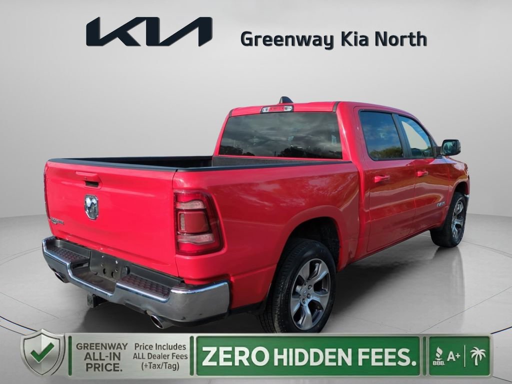 Used 2024 Flame Red Clearcoat Ram Laramie image 8