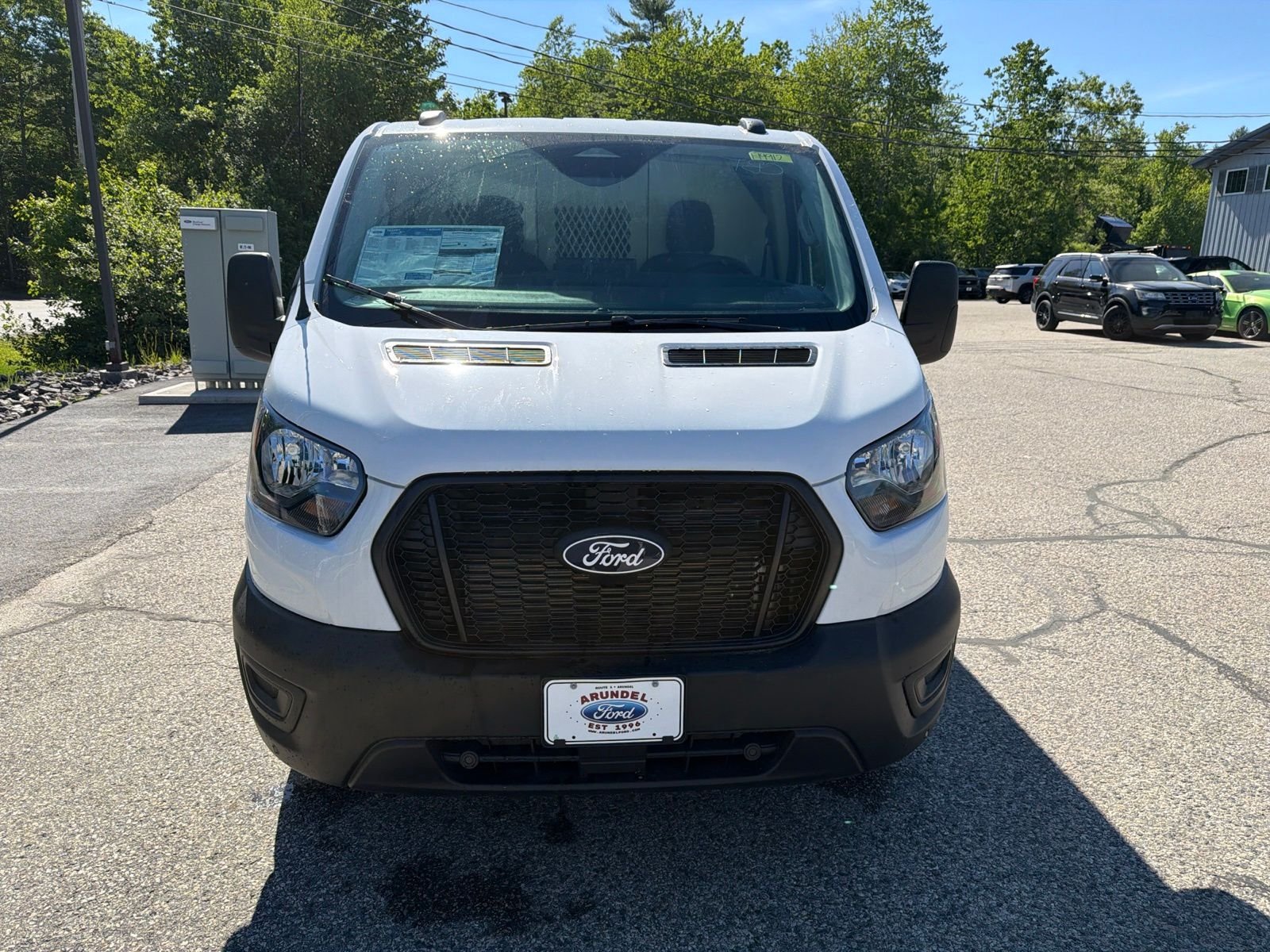 New 2026 Oxford White Ford Cargo Van image 2
