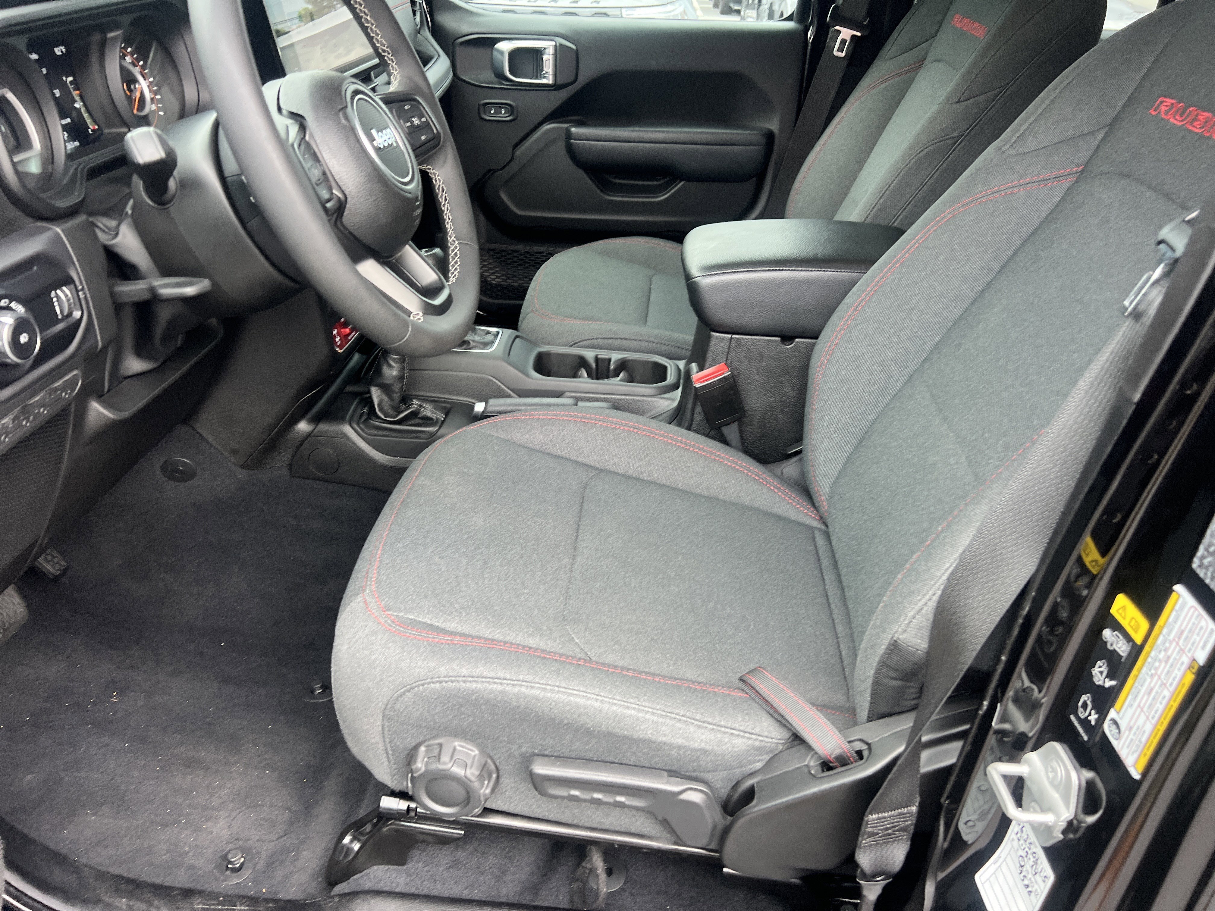 Used 2025 Black Clearcoat Jeep Rubicon image 11