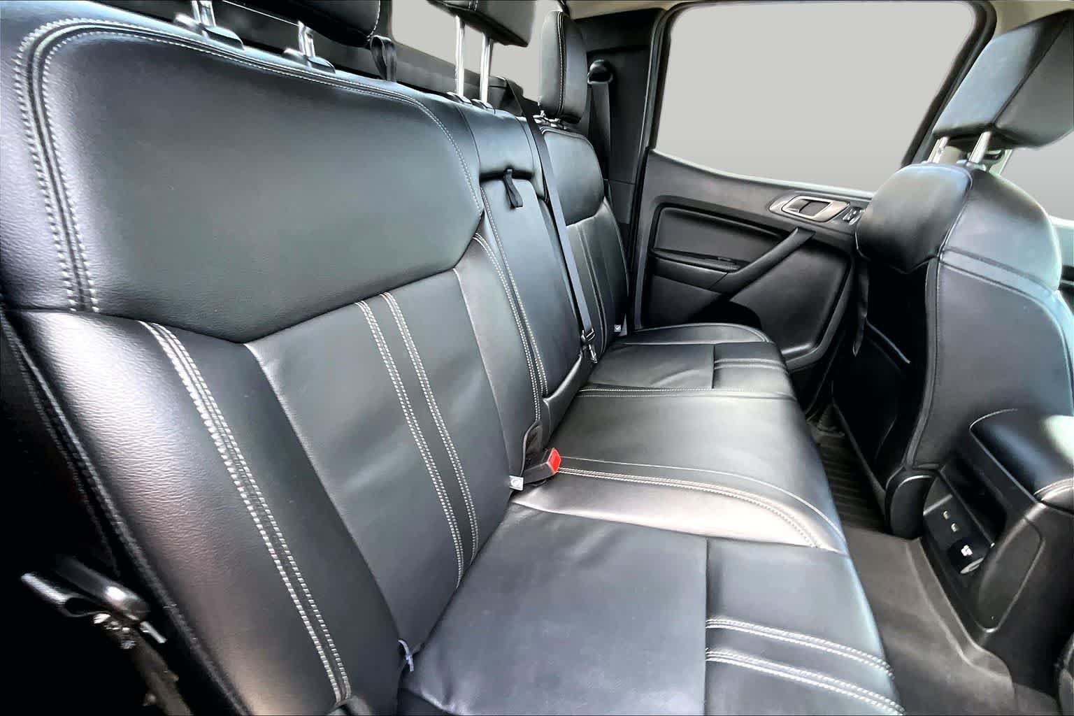 Used 2021 Carbonized Gray Metallic Ford LARIAT image 20