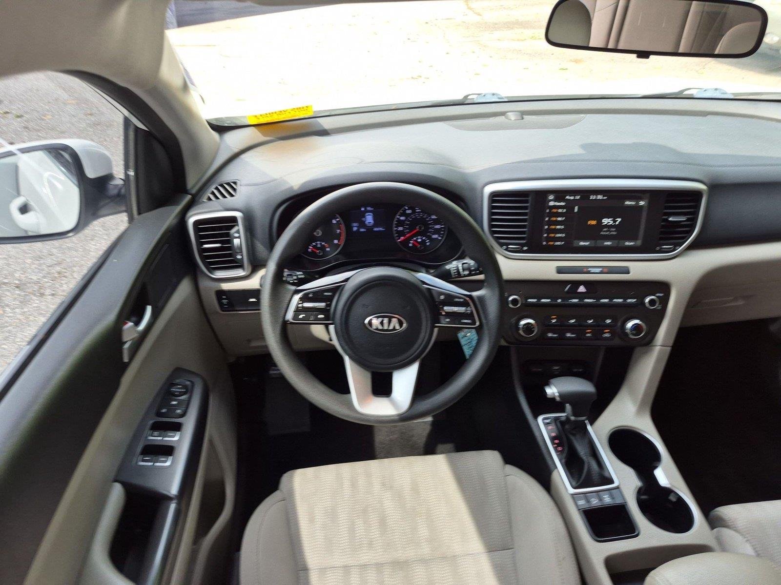 Used 2020 Clear White Kia LX image 31