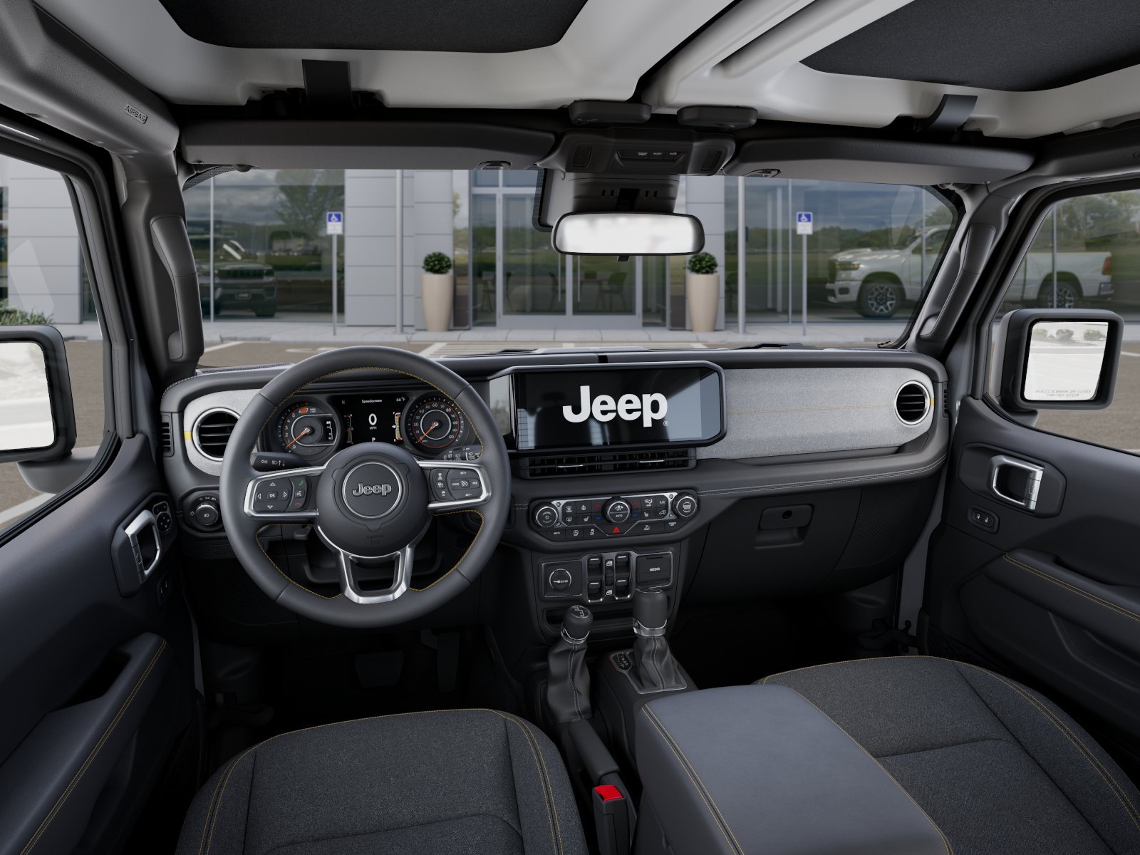 New 2025 White Jeep Sahara image 40