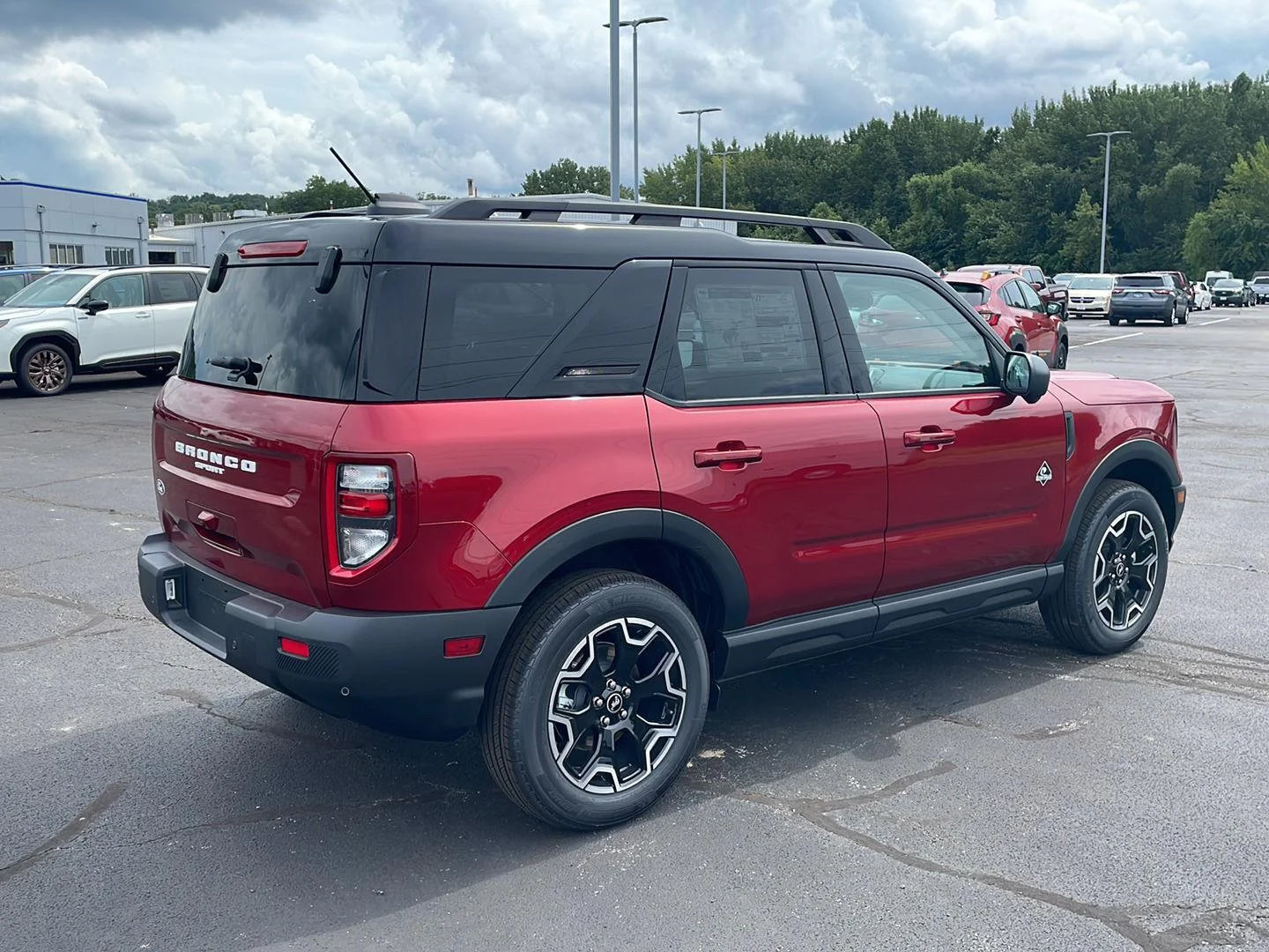 New 2026 Ruby Red Metallic Tinted Clearcoat Ford Outer Banks image 5