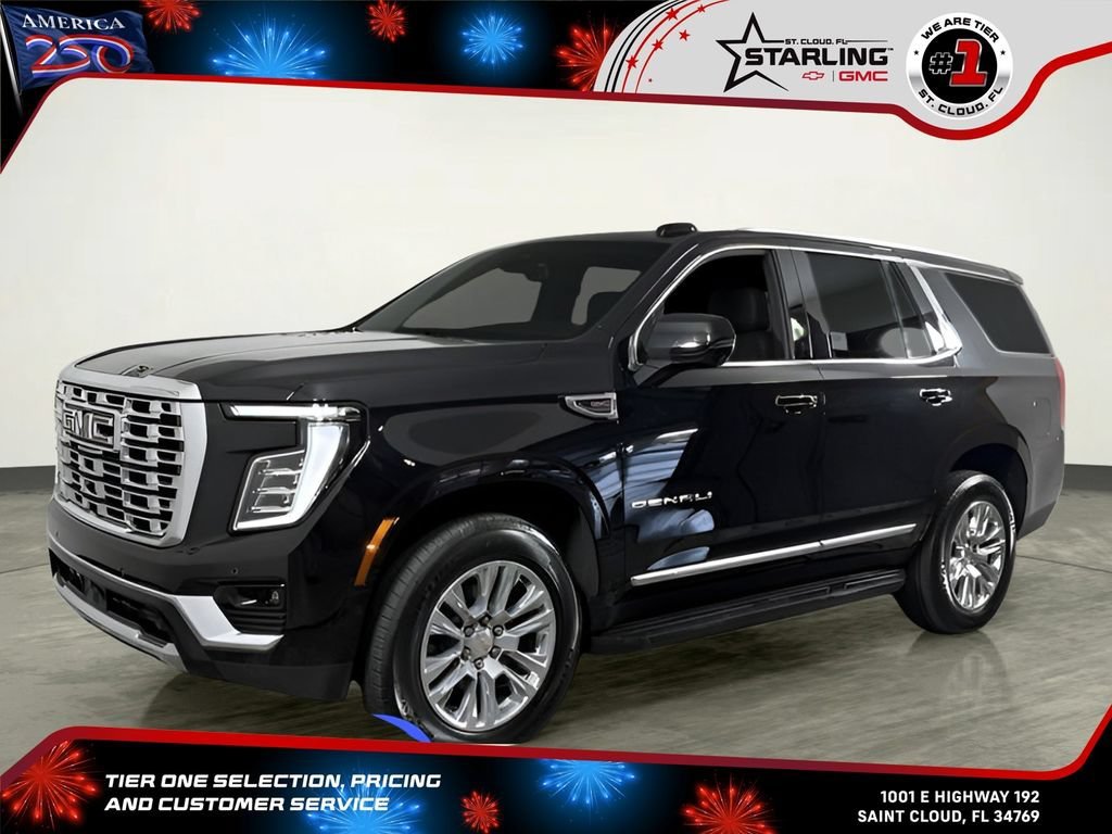Used 2025 Onyx Black GMC Denali image 1