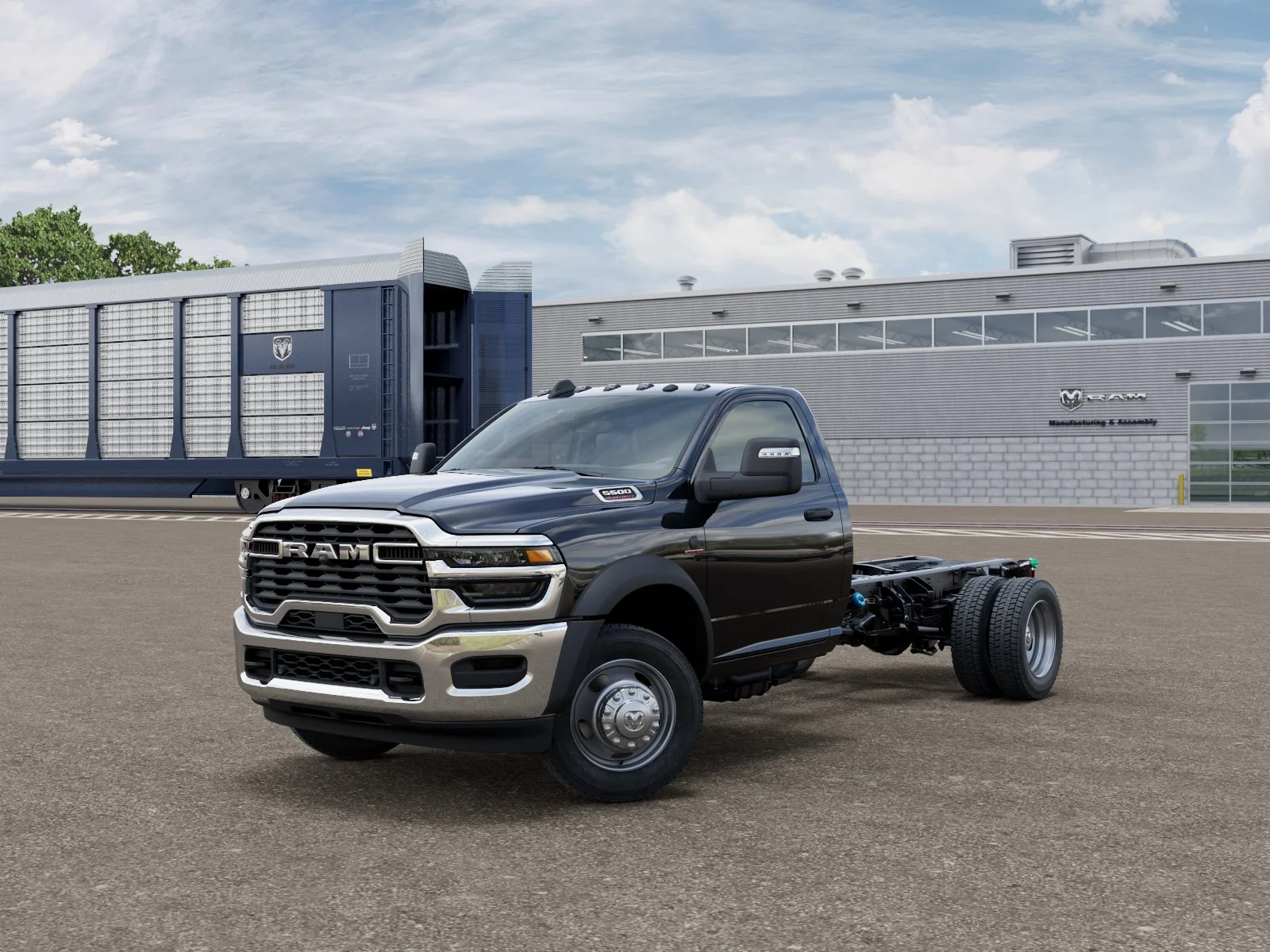 New 2026 Diamond Black Crystal Pearl-Coat Exterior Paint RAM  image 27
