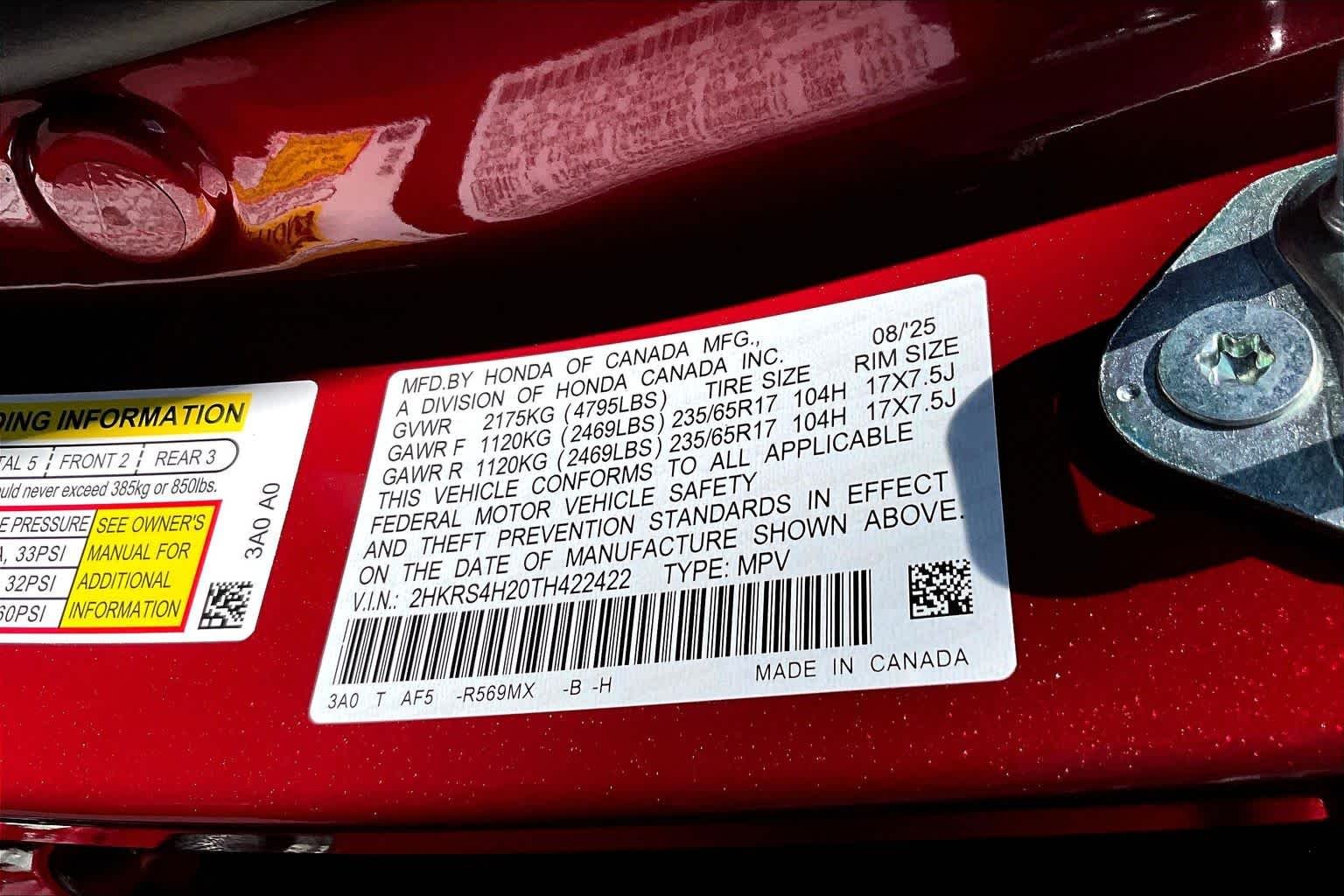 2026 Honda CR-V LX - Photo 22