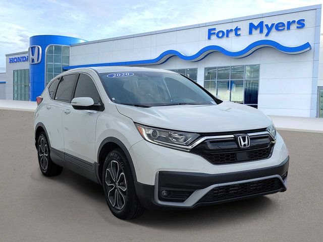 Used 2020 Platinum White Pearl Honda EX-L image 1