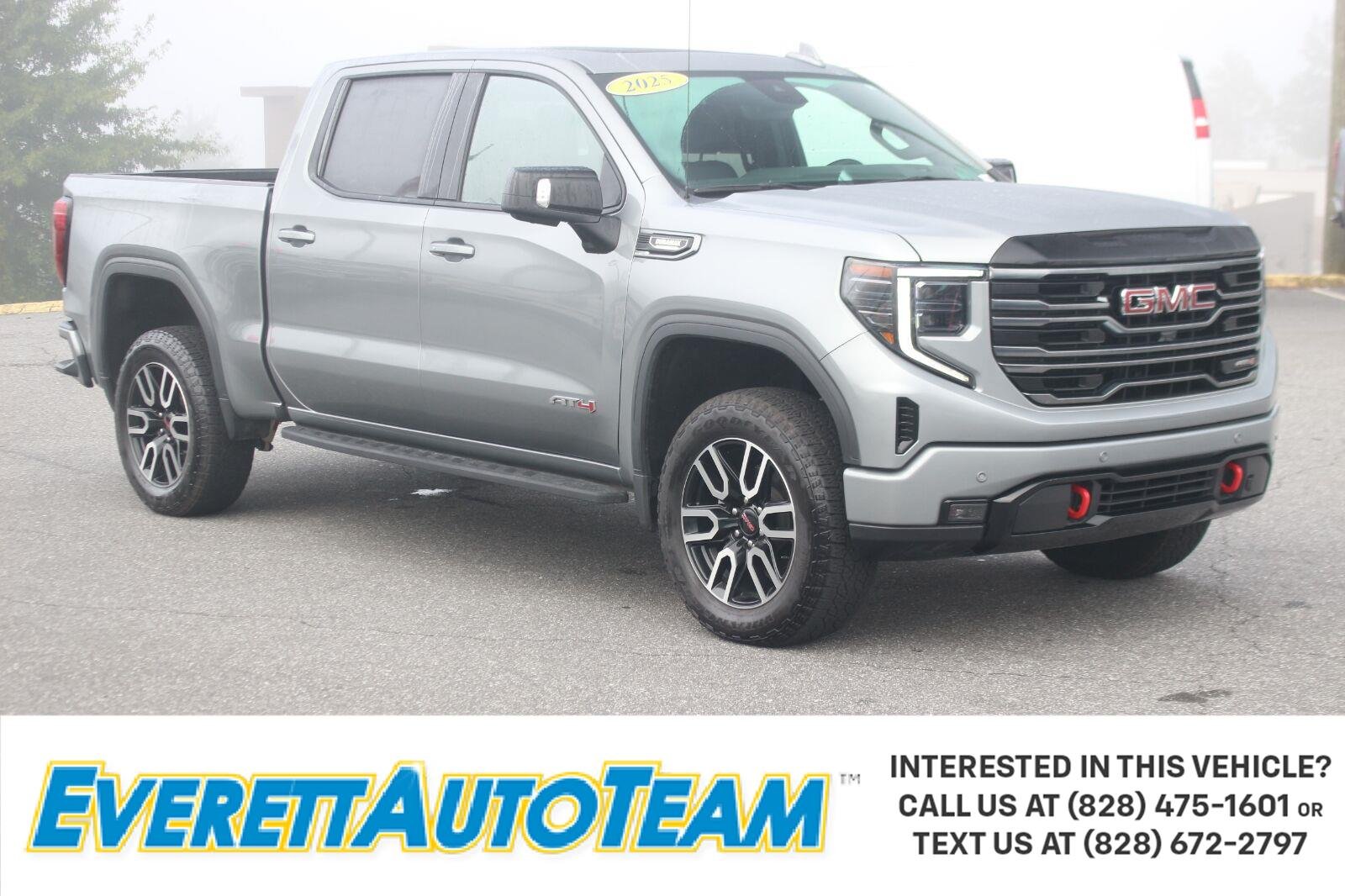 Used 2025 Sterling Metallic GMC AT4 image 1